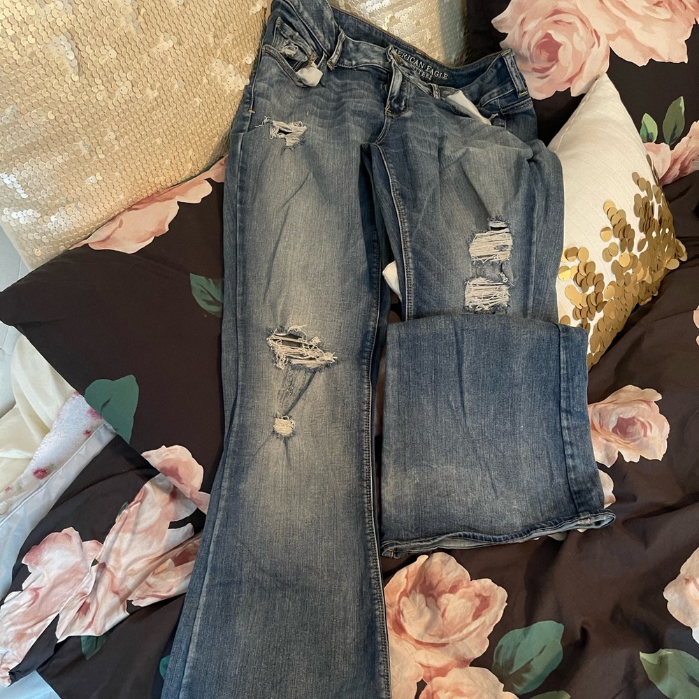 American eagle flare jeans